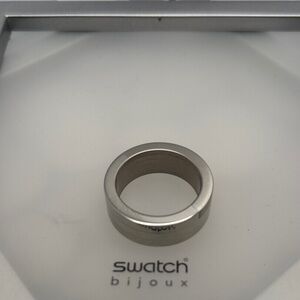 Swatch Bijoux Iron Railing Stainless Steel ring - size 11